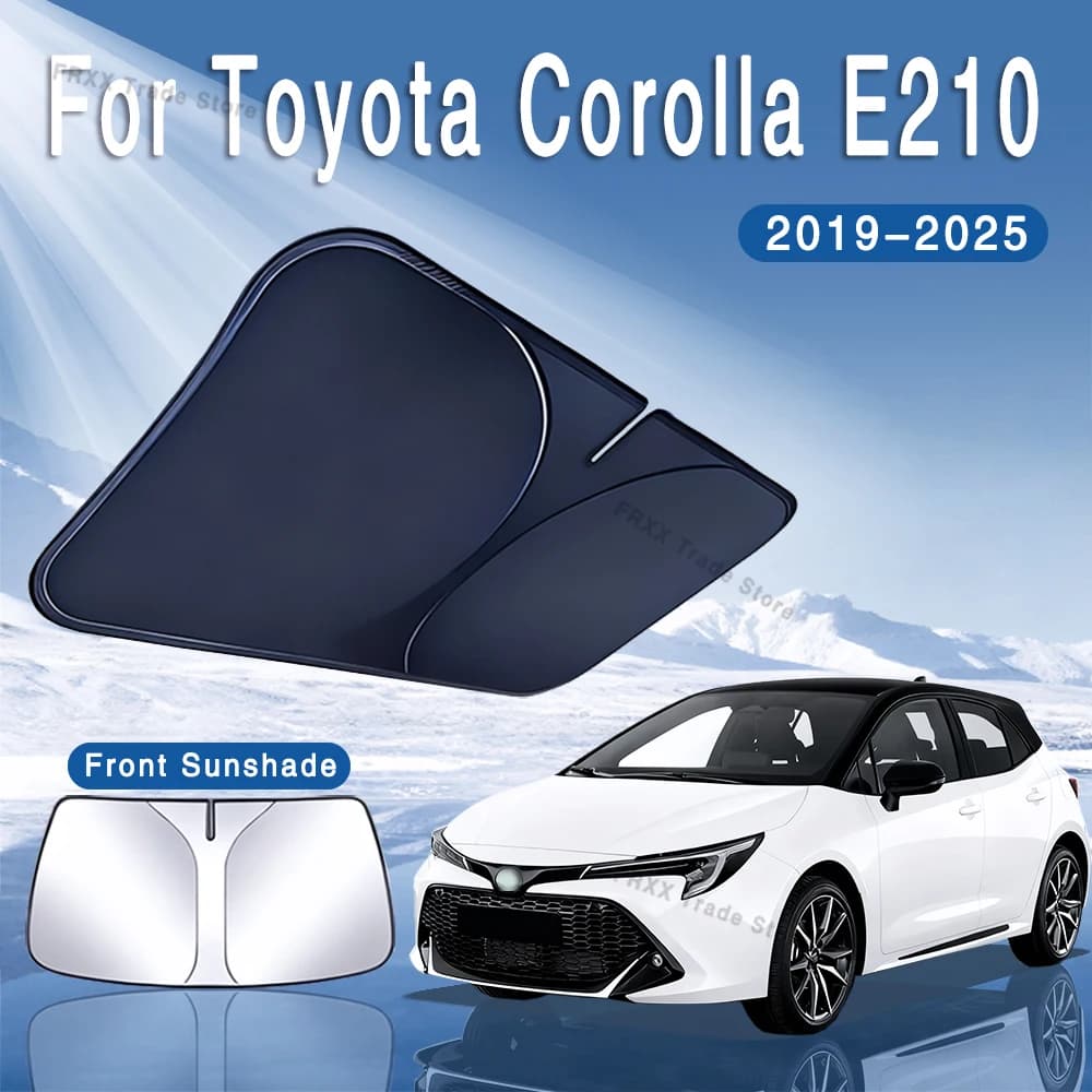 Per Toyota Corolla E210 2019 ~ 2025 2020 2022 2023 Auto Visiera Parasole Parabrezza Anteriore Parasole Isolamento Termico Estate Accessori Auto