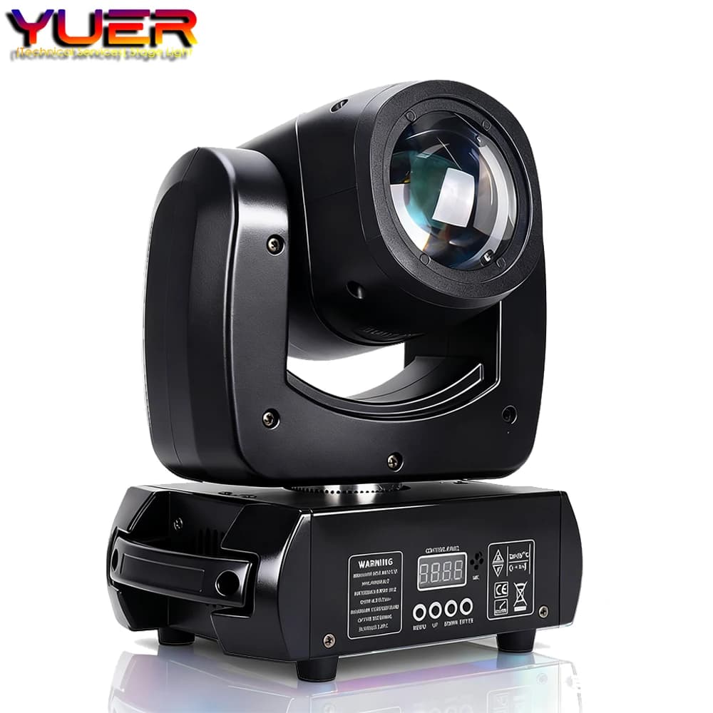 Faro LED Gobo Spot Beam da 100W con controllo DMX e audio, 18 prismi per DJ, feste, discoteche e palcoscenici