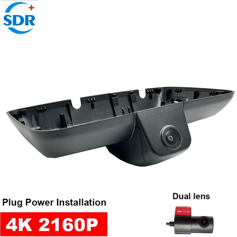 4K Plug and Play Dash Cam Car Wifi DVR Auto DVR Recorder For Time Good Cat Haomao Funky Cat GWM Now 2020 2021 2022 2023 2024