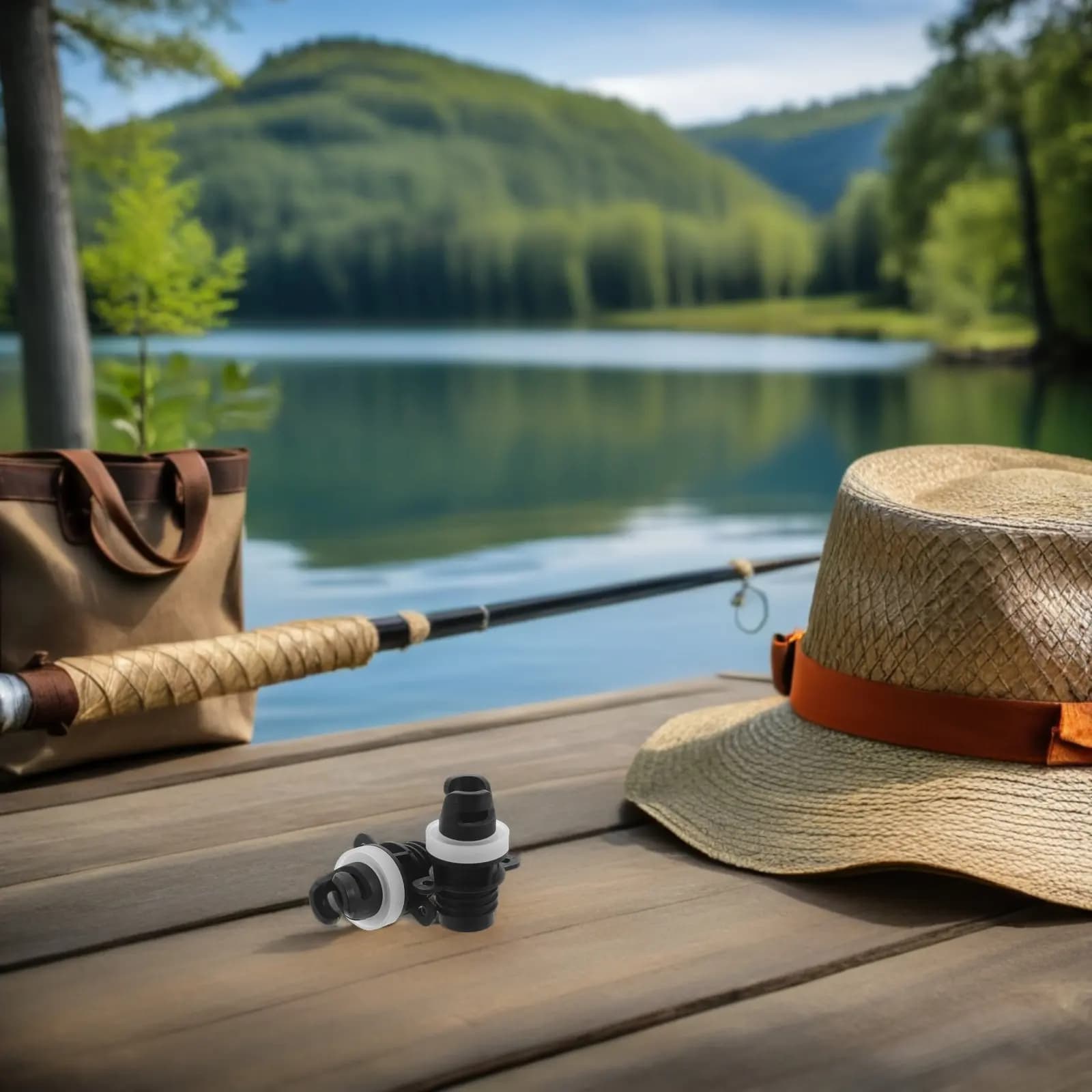 Adattatore per pompa ad aria da 4 pezzi per gonfiabili, materiale resistente all'usura, design compatto e portatile per kayak, gommone, tavola da SUP