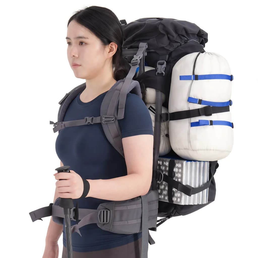 20D Lightweight Compression Bag For Outdoor Travel Hiking Camping Organizer Portable Clothing Laundry Sack Storage Solutions