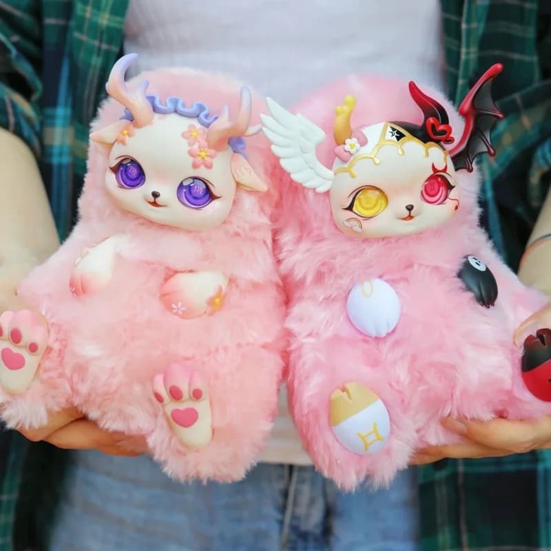 Authentic treasure cute little star twelve constellations series large plush blind box Lin'S series of secret languages gift for girl
