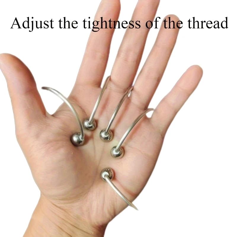 Handheld Portable Meridian Massage Clips Hand Acupuncture Points Massage Acupuncture Point finger articulation point Clip for Stainless Steel Massage