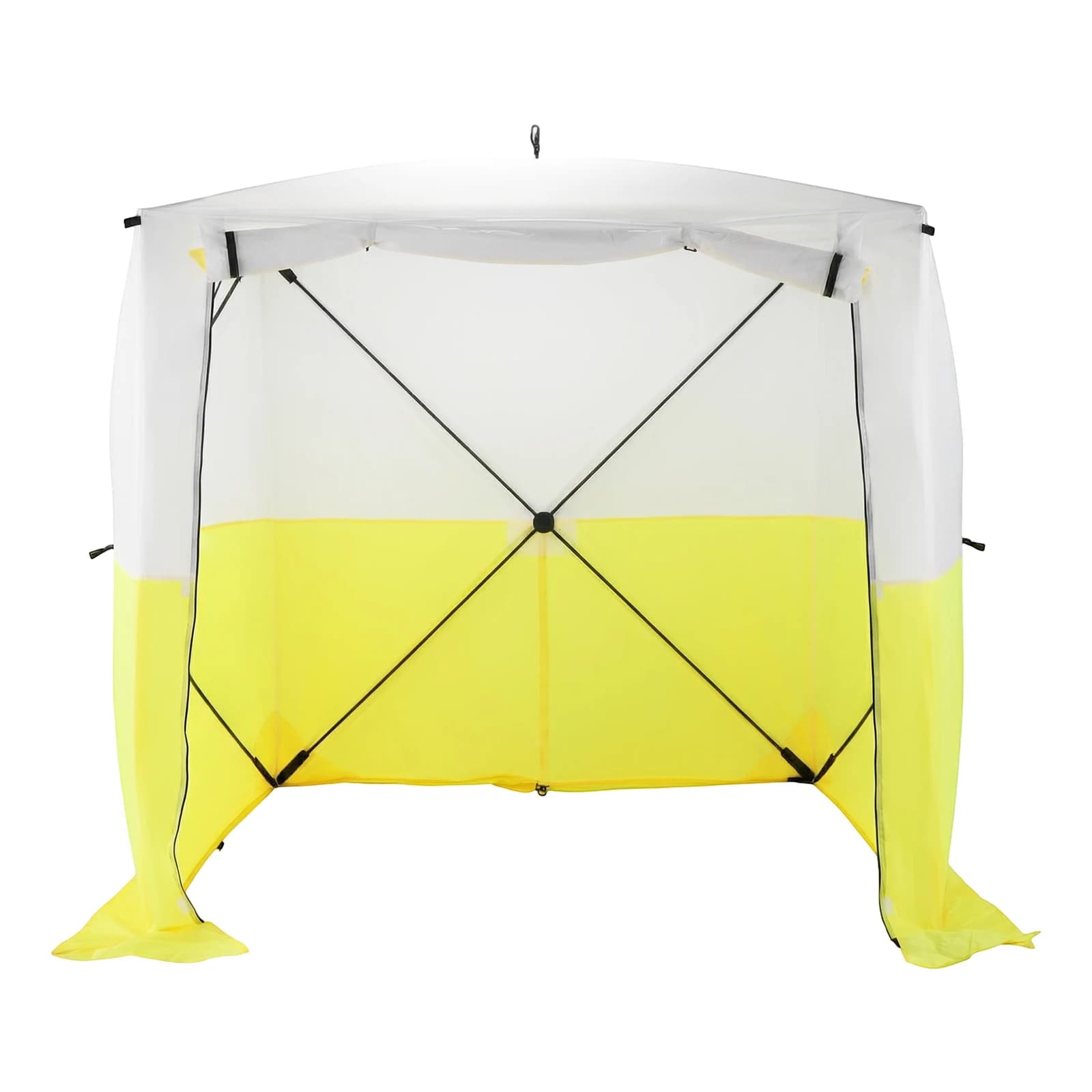 Tenda da lavoro pop-up impermeabile resistente ai raggi UV 70.86x70.86x78.74in con borsa per il trasporto per costruzioni, giardinaggio, riparazioni stradali