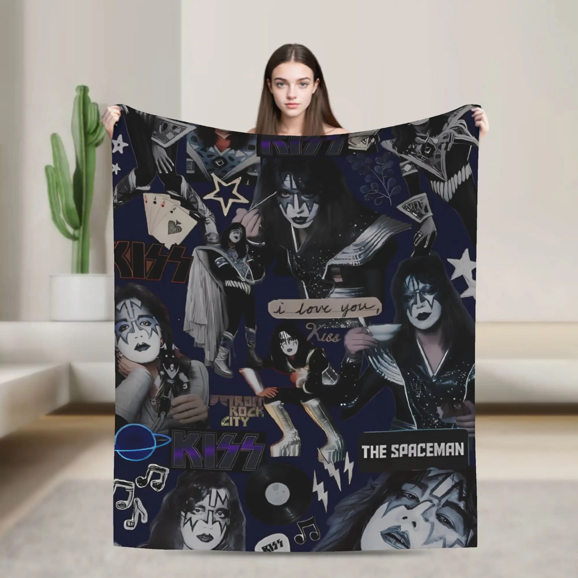 Warm Soft Blankets Decorative Kiss American Bedding Throws Flannel Bedspread For Couch Bed Graphic Sofa Bed Cover