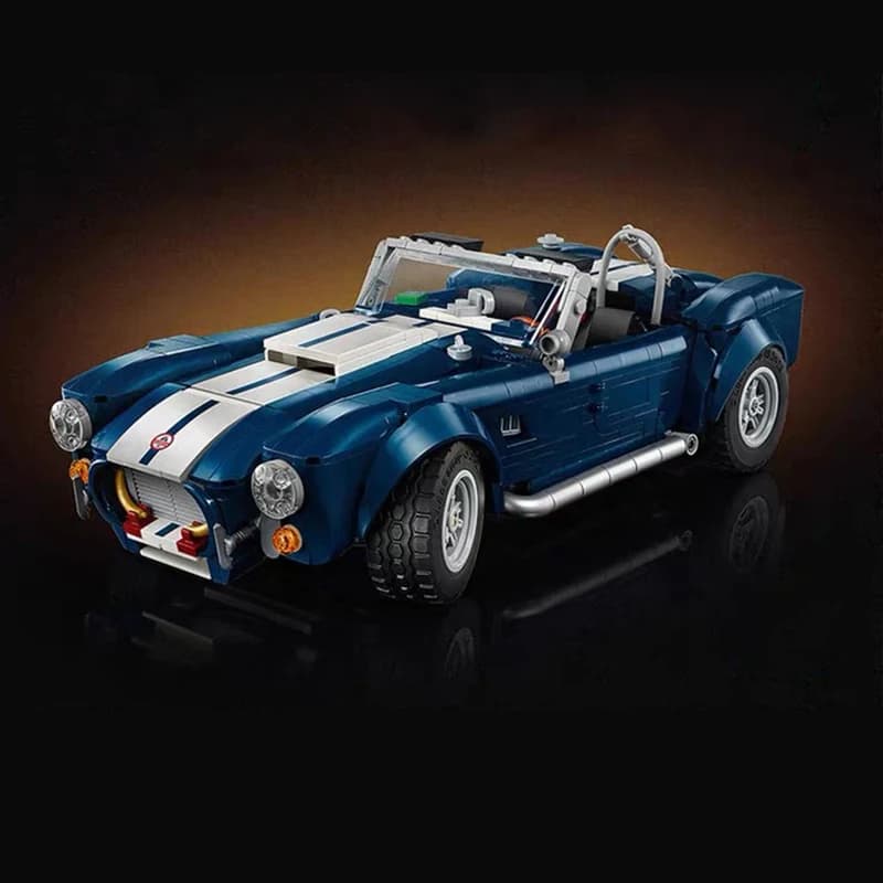 Nuovo 2025 - Kit di Costruzione Auto Technic COBRA da 1241 Pezzi - Modellino Supercar Fai-da-te, Giocattoli da Collezione per Esposizione