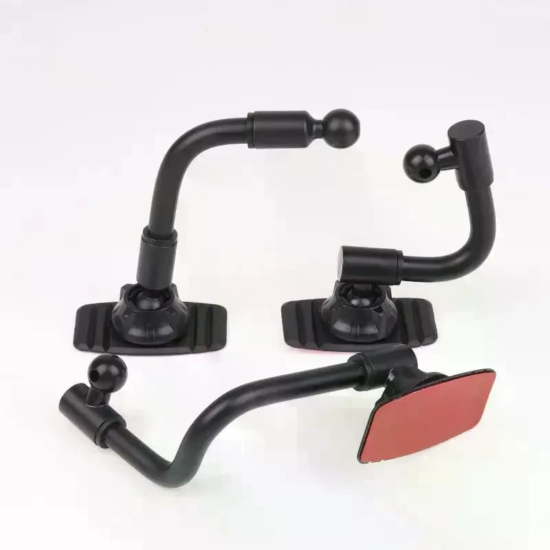 Set di supporto per cellulare da cruscotto auto con base a sfera da 17 mm e base adesiva Nano Glue per supporto telefono auto