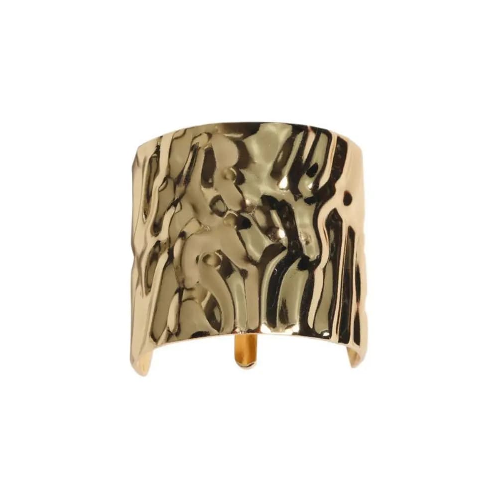 Retro Metal Lava Hairpin Hair Accessories Headwear Headdress Irregular Concave-Convex Korean Ponytail Holder Women Lady Girl