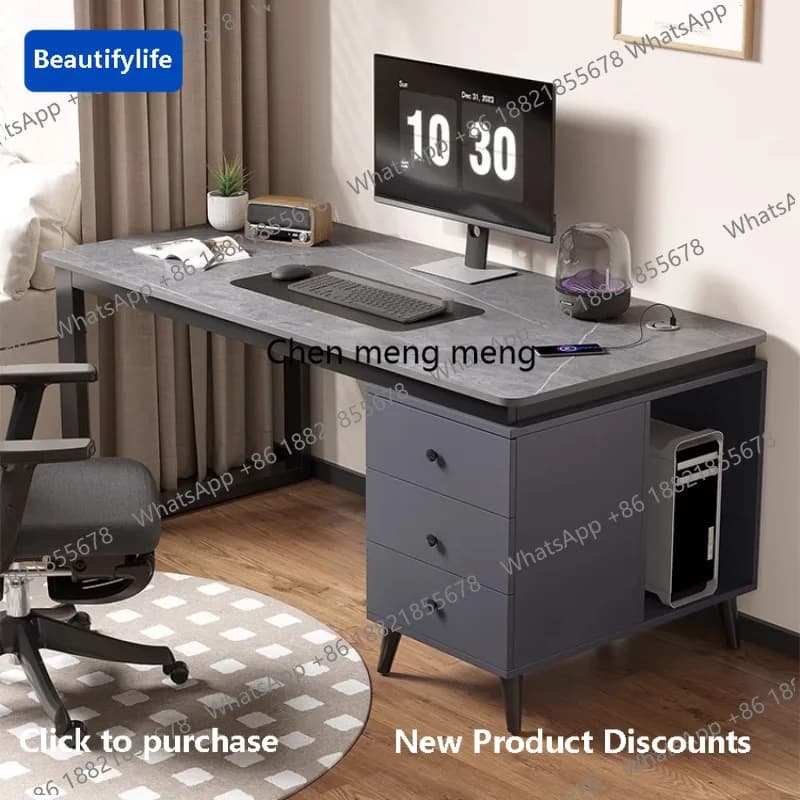 Organizer da scrivania moderno A56 Design, unico per ufficio, scrivania da gaming, camera da letto, scrivania per computer, mobili.