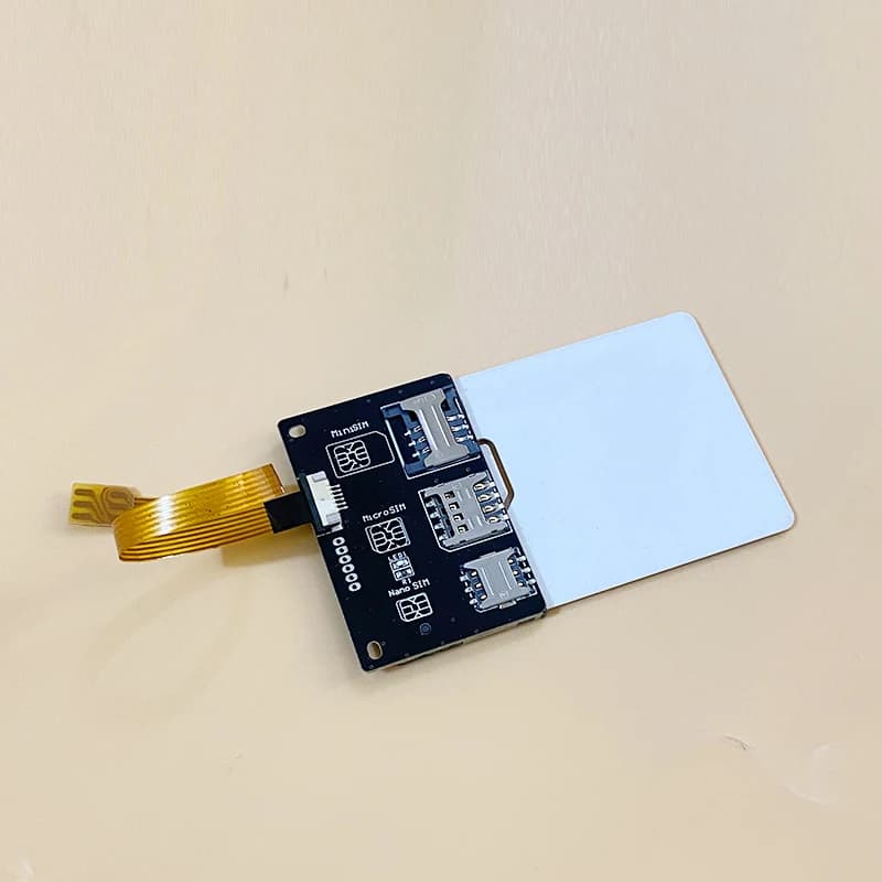 Phone IC Card Activation Tool 4 in 1 Universal Card Extension Adapter Micro SIM Card Converter for Android Iphones mobile phones