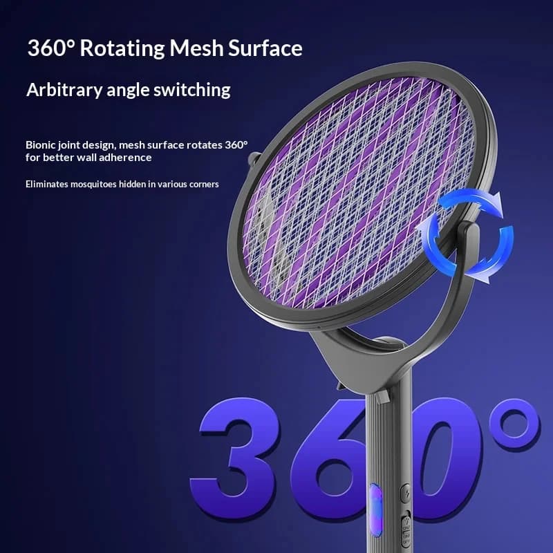 HOMEFISHNew four in one retractable electric mosquito swatter USB rechargeable automatic mosquito trap outdoor mosquito killer l
