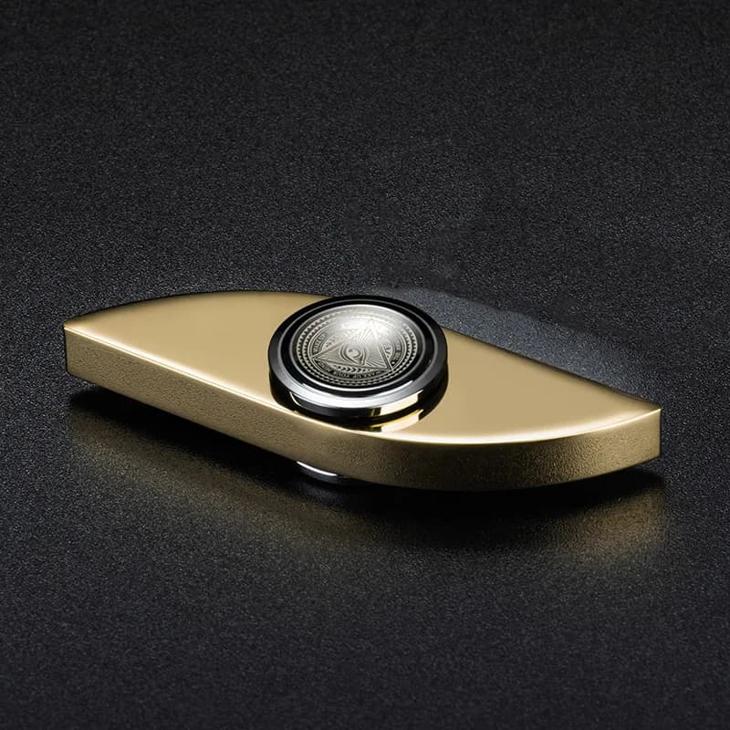Giroscopio EDC Eye Spinning Top, Giocattolo Sensoriale Antistress in Metallo per Adulti e Uomini
