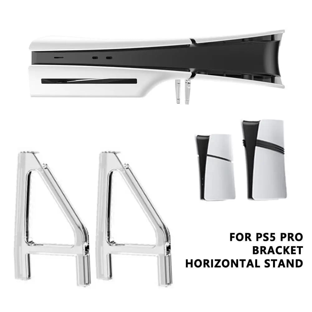Per console PS5 Slim supporto orizzontale supporto triangolo trasparente staffa stabile in acrilico per accessori Sony Playstation 5 Slim