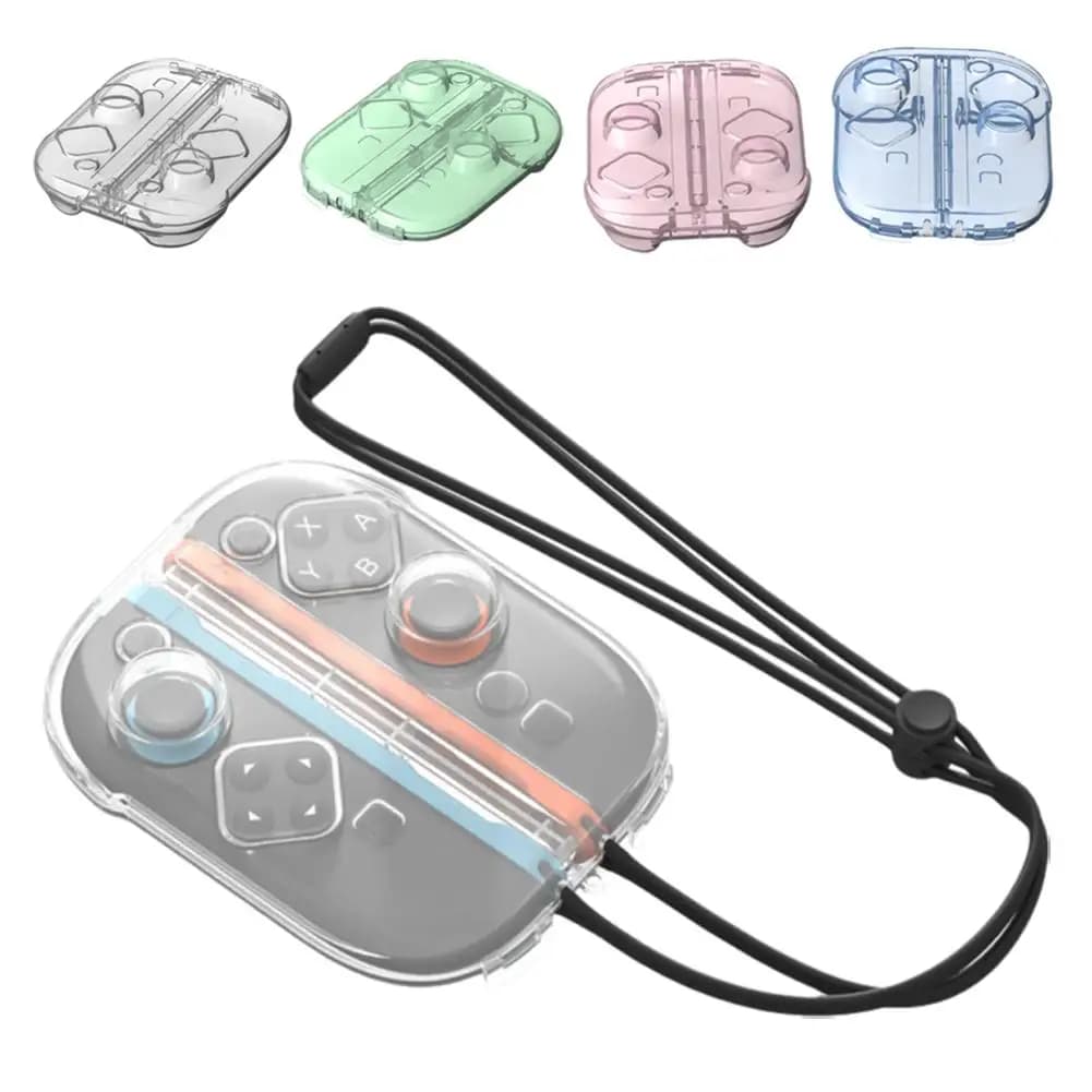 Per Switch 2 Custodia per controller Scatola protettiva rigida in PP ad alta trasparenza per Switch 2 Joy-Cons Vetrina antipolvere