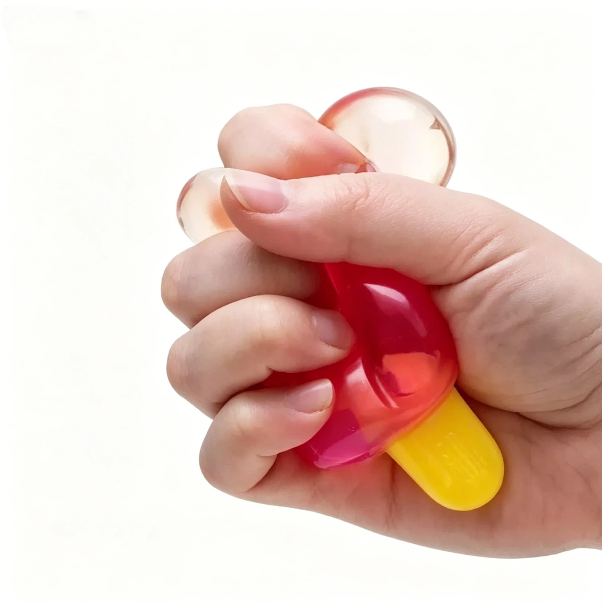 Giocattolo Squishy a Forma di Ghiacciolo Sfumato, Morbido Giocattolo Antistress per Bambini e Adulti, Regalo di Compleanno
