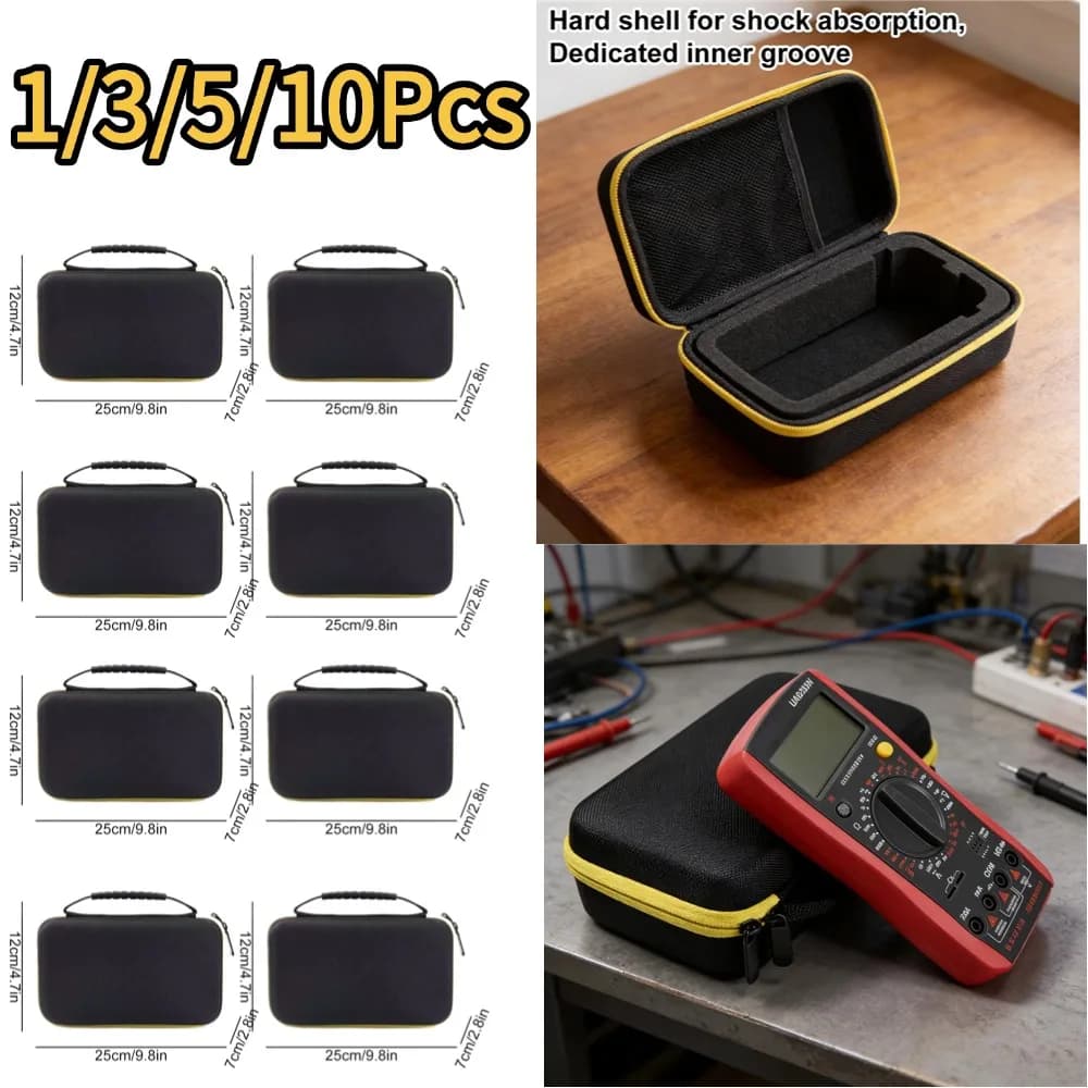 Custodia da Viaggio Rigida in EVA per Esterni - Cover Protettiva Resistente per Avviatore d'Emergenza Portatile Baseus 12V e Power Bank