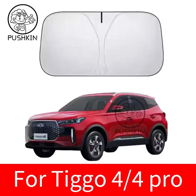 Parasole per Parabrezza Auto Chery Tiggo 4 e Tiggo 4 PRO 2025 2026 2027, Protezione UV