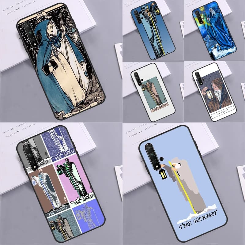 Carta dei tarocchi L'Ermita Per Huawei Nova 9 10 SE 12i 11i 8i 12s Y90 Y60 Y70 Y72 Y61 Y91 P20 P40 P30 Lite P60 Pro Custodia