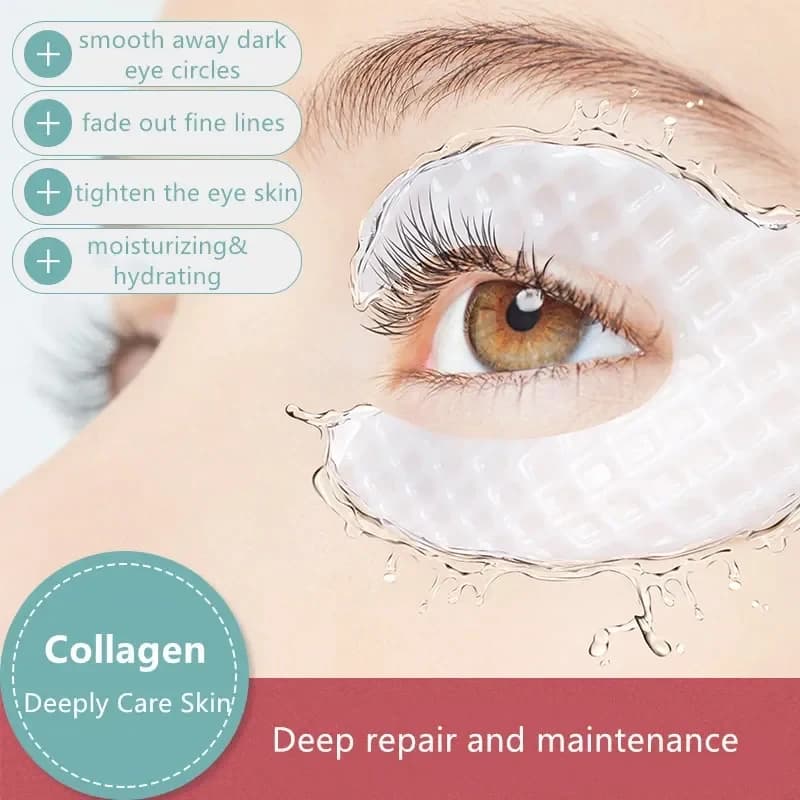 Rugs Remove Eyes Patch Rassodante Lifting Collagen Eye Mask Dissolvency Thin Lines Hyaluronic Acid Hydrating Lip Skin Care