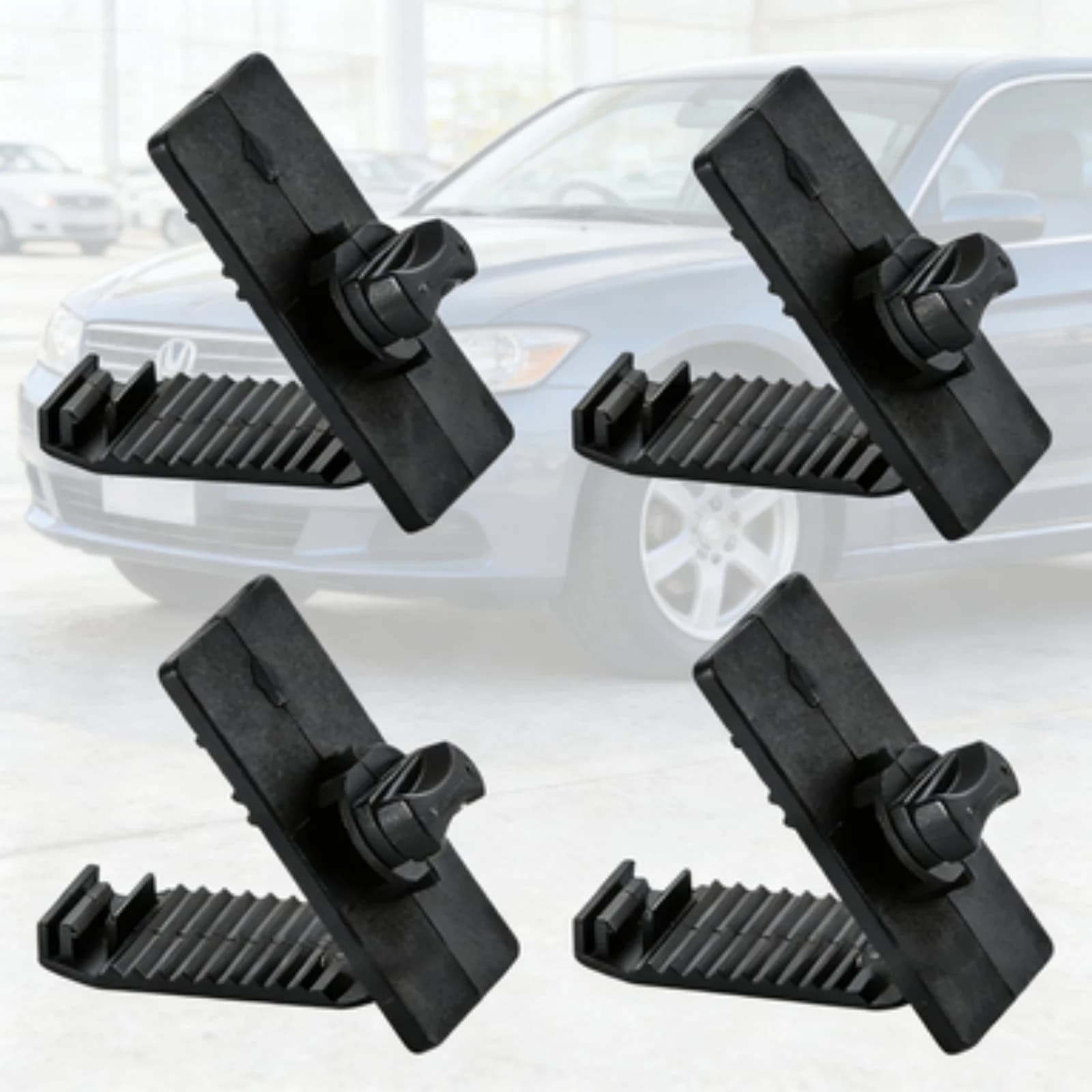 Clip di fissaggio per tappetini auto 1/4 pz, ganci per tappeti, accessori a vite per Honda Civic Jazz CR-V HR-V
