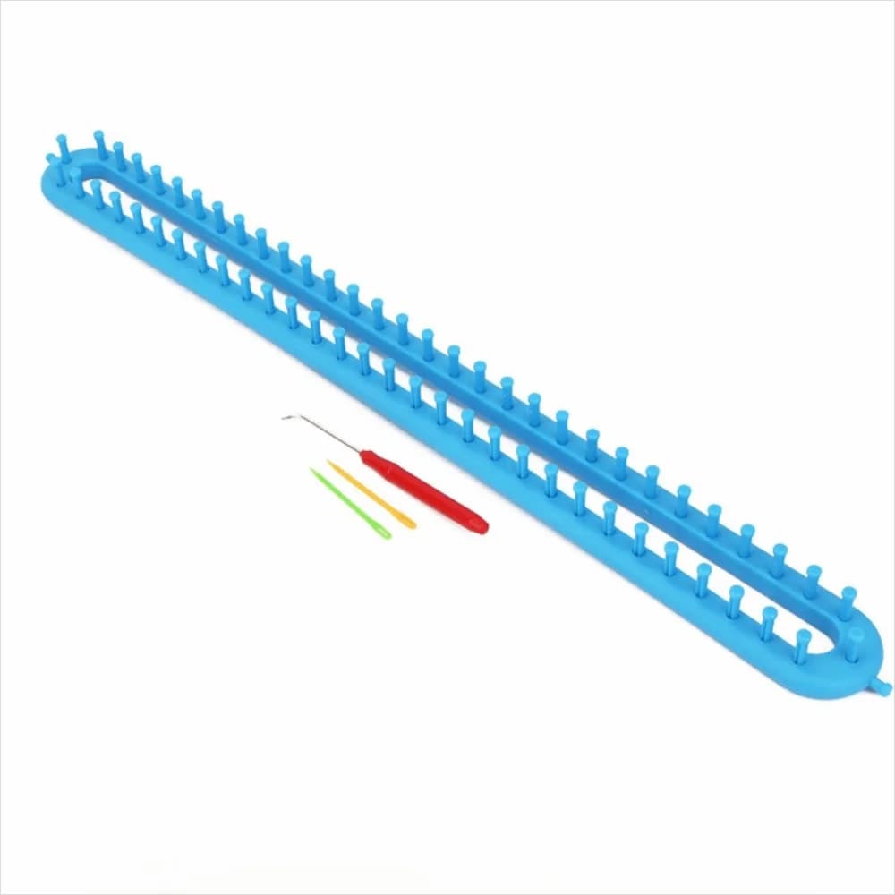 Gift 26/36/47/58cm Weaving Loom Knitting Kit Rectangle DIY DIY Machine Sewing Tools Handmade Craft Wool Knitter