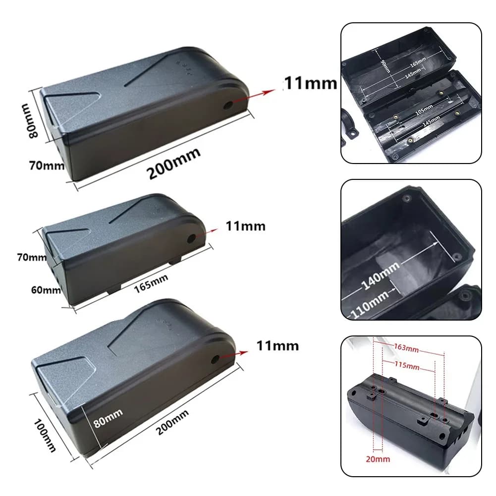 Custodia per Controller Ebike parte di conversione Extra-Large per scatole impermeabili per Scooter per biciclette elettriche accessori per bici elettriche