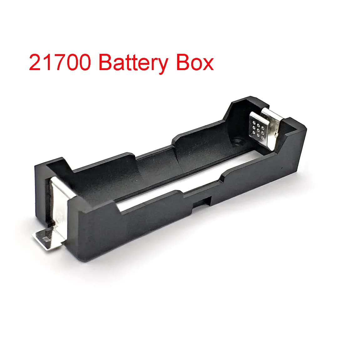 1x2x3x21700 portabatterie SMT SMD Battery Box 21700 Storage Box 1S 2S 3S 21700 custodia per batteria ricaricabile