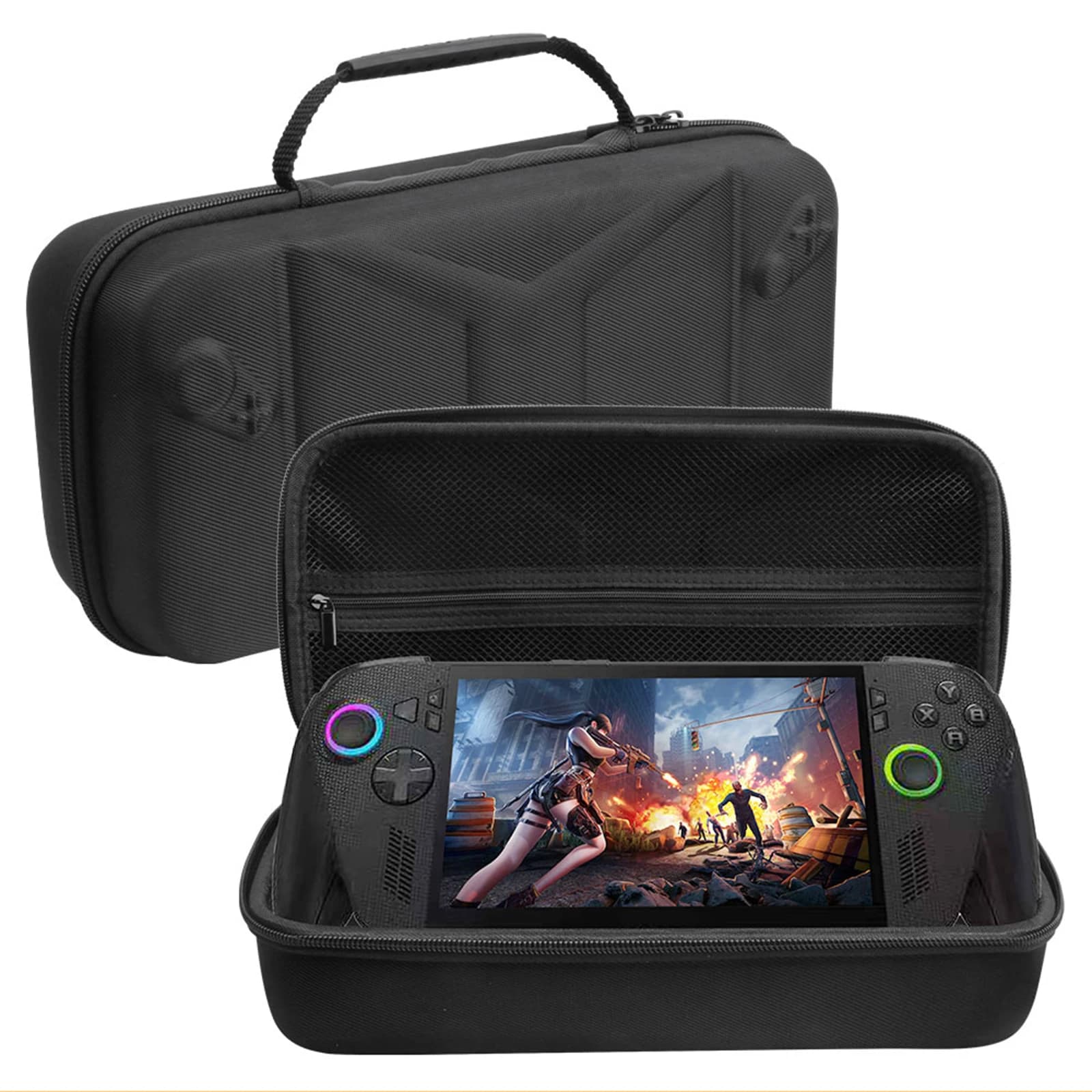 Custodia Protettiva Rigida Impermeabile per Console da Gioco ROG Xbox Ally X, Borsa da Trasporto Portatile da Viaggio, Organizer per Accessori Gaming