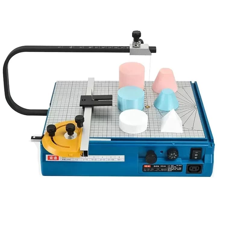 KD-6D Small Multifunction Bubble Electric Heating Cutting Machine KT Board Pearl Cotton Moving Heating Wire Can Adjusted 0-90°
