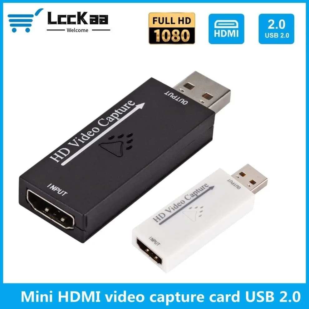 USB 2.0 scheda di acquisizione Video Mini HDMI Video Grabber Box per PS4 Game DVD Camcorder Camera Record placa de video Live Streaming