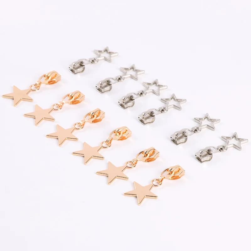 10 pezzi 5 # Estrattore per cerniera in nylon con cursore per cerniera Dragon Paint per lavoro manuale fai-da-te Bagagli Tessili per la casa Abbigliamento Accessori per cerniera per cucire