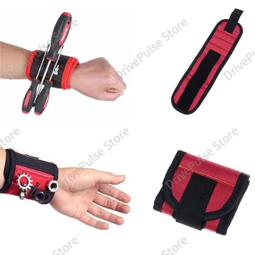 Braccialetto magnetico professionale - Strumento per officina per carichi pesanti, design unico di supporto per il polso Regali fantastici e pratici gadget