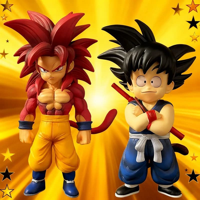 Dragon Ball Z Bambini Son Goku Modello DBZ Action Figure Anime Collezione periferica GK Statua Bambola Figuras Giocattoli Regalo per i bambini