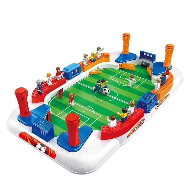Nuovo gioco interattivo da tavolo da calcio da calcio da tavolo Giocattoli sportivi in plastica per giochi da tavolo da calcio per bambole giocattolo da combattimento