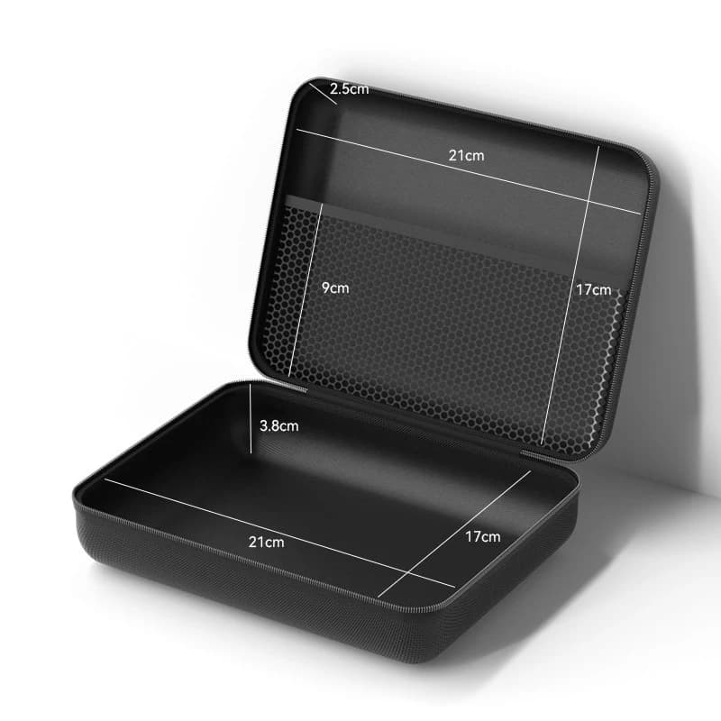 Custodia per auto portatile Aspirapolvere per auto Borsa protettiva universale Scatola di immagazzinaggio Scatola digitale con guscio rigido in Eva Borsa per il trasporto Tote Pouch