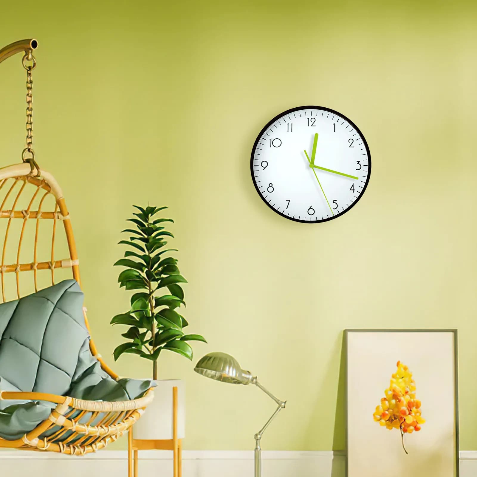 Kit Movimento Orologio Silenzioso da Parete/Scrivania Fai-da-te, Meccanismo Orologio Senza Batteria Inclusa, Precisione di Cronometraggio