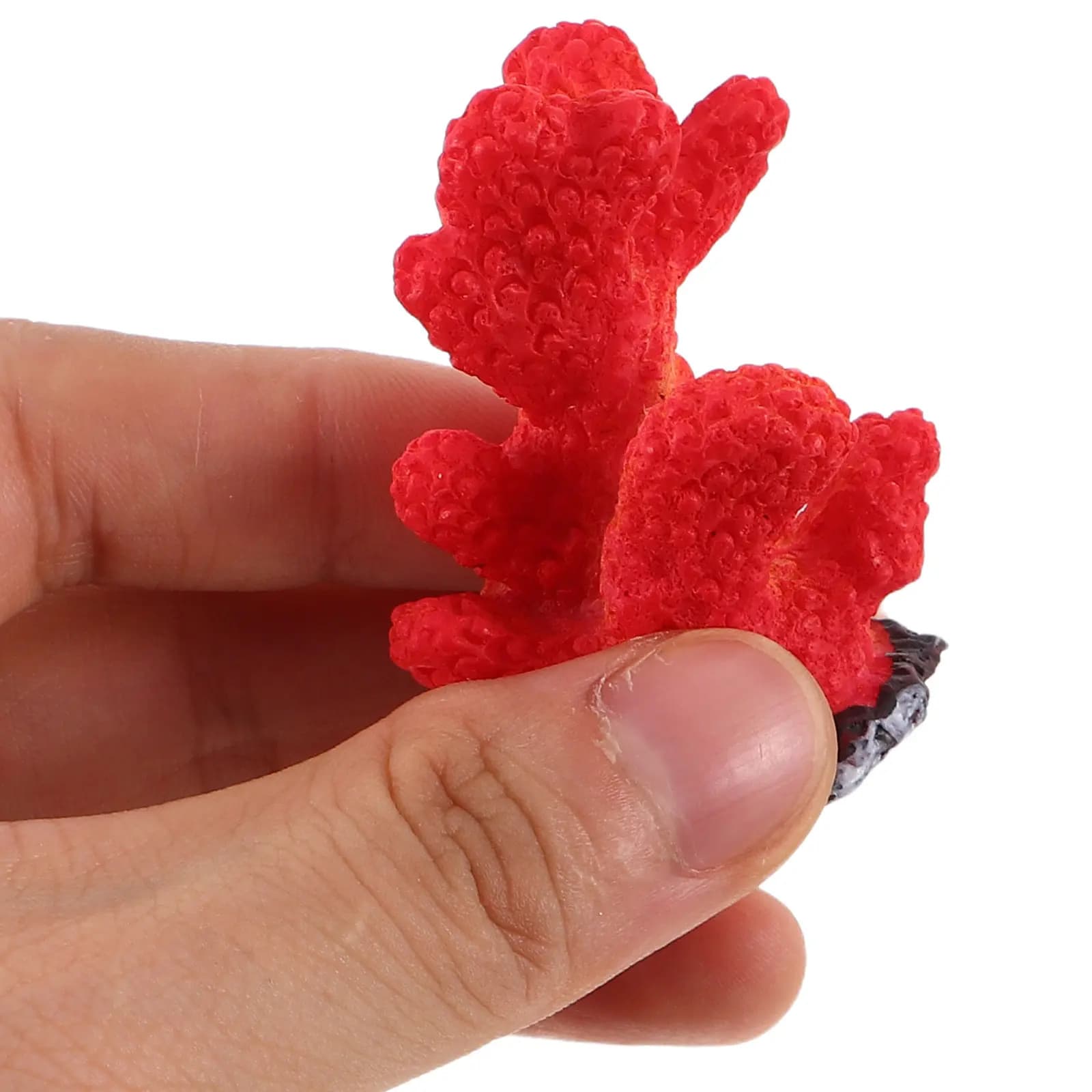 16 Pcs Decor Aquarium Figurines Decorations for Fish Tanks Artificial Coral Plant Aquariums Reef