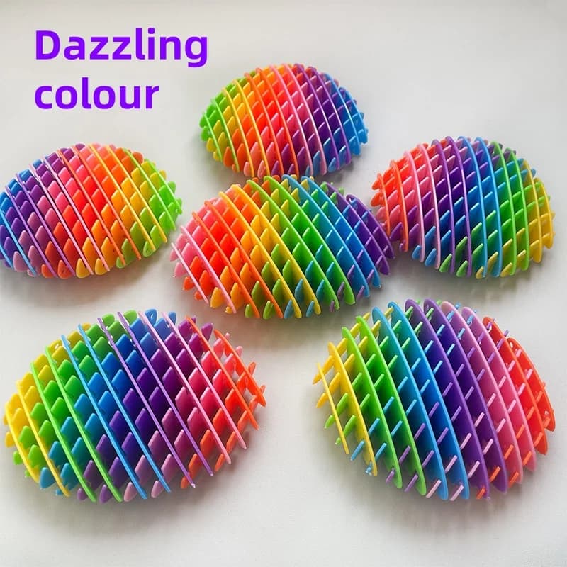 Scalabile 3D Deformato Verme Rete Elastica Tiktok Nuovo Strano Puzzle Sfiato Artefatto di Decompressione Pop It Giocattolo Palla Rimbalzante