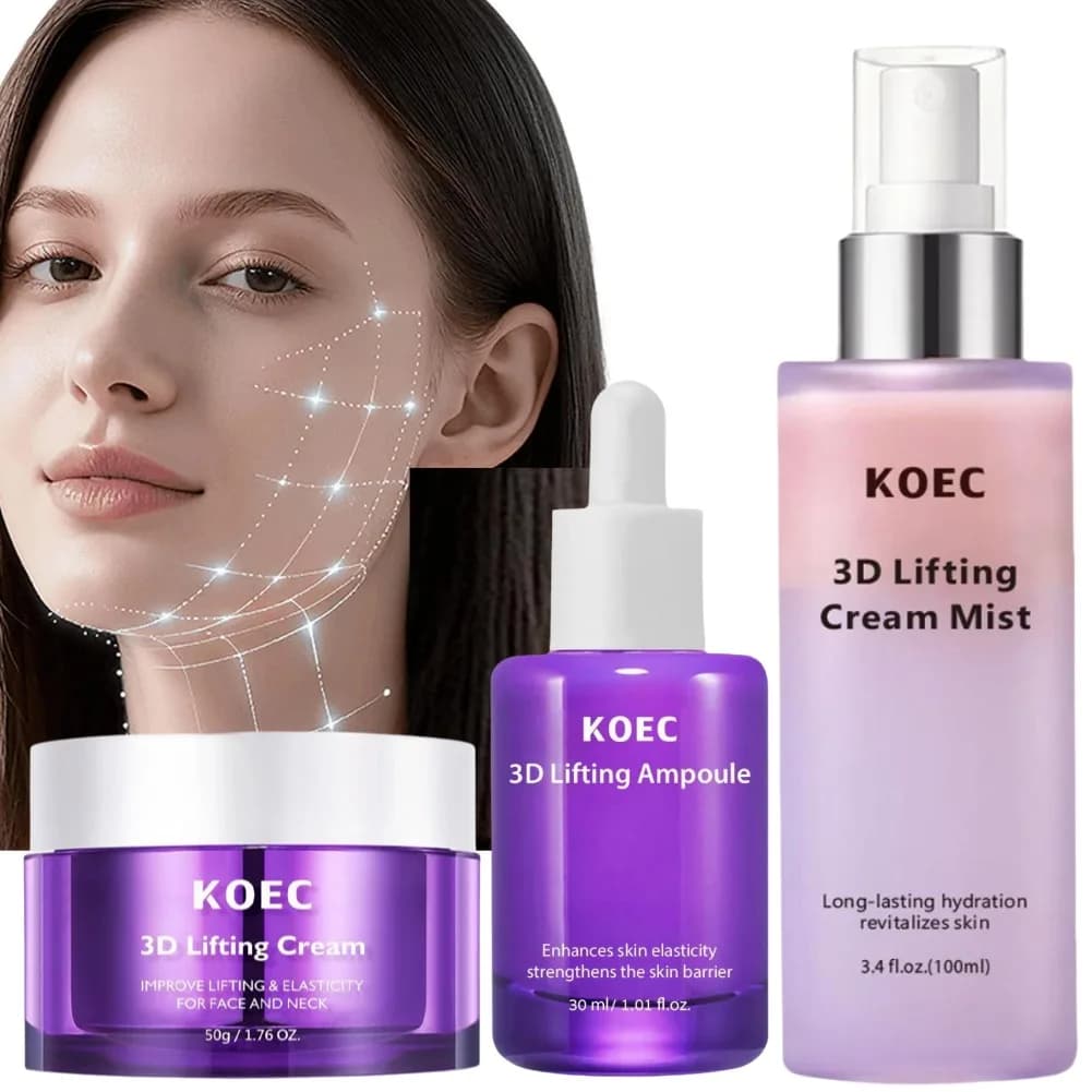3D Lifting Korean Collagen Fial Essence, Cutanea Barrier Repair Cream, Duration Hydrating, Skin Care Spray