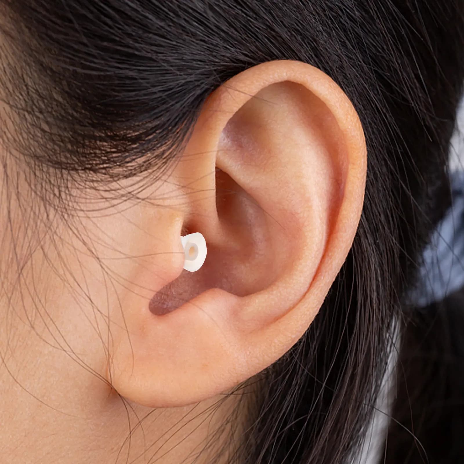 8 pezzi di copri auricolari in silicone morbidi con riduzione del rumore, coperture di ricambio per cuffie wireless, sport, jogging, ciclismo