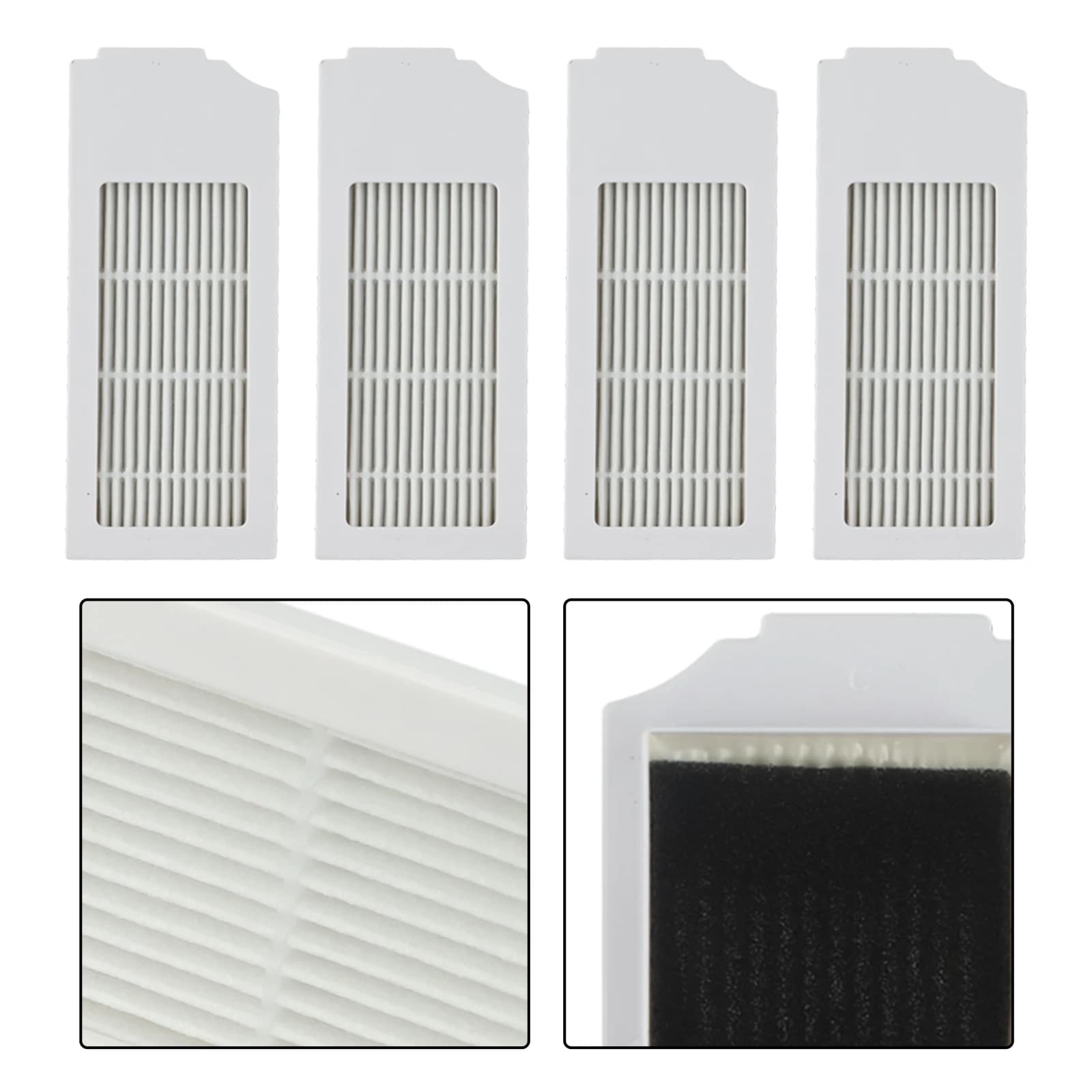 Suitable For T10 TURBO Vacuum Cleaner Robot Filter 4PCS Kitchen Gadgets Cleaning Tools Cleaning Supplies Toilet