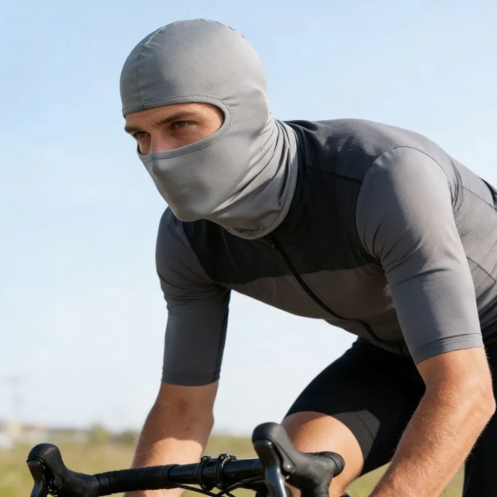 Passamontagna Antivento per Sci e Moto, Maschera Integrale Sotto il Casco per Uomo