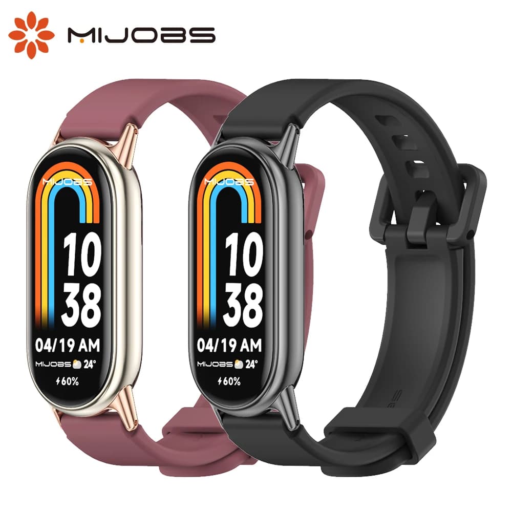 Per Xiaomi Mi Band 10 9 8 cinturino in silicone per Mi Band 9 Smart Band 8 accessori per orologi braccialetti Miband 8 di ricambio