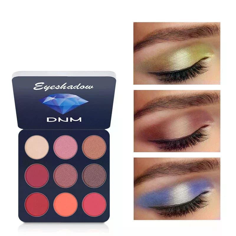 Palette di Ombretti in 9 Nude Colors, Opaca Powder and Brilliant, New Colors Hot Terrosis for Makeup Eyes