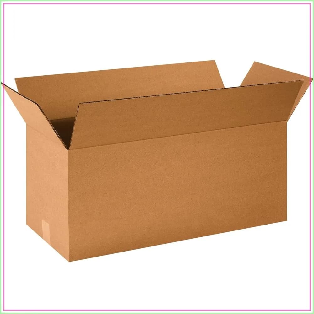 Long Corrugated Boxes 24"L x 10"W x 10"H 25-Pack for Moving, Shipping, Mailing, Packing, Storage