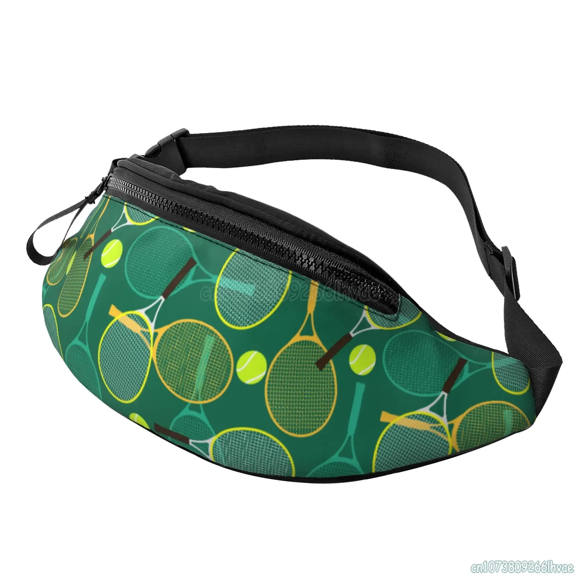 Marsupio for tennis racks and balls Marsupio large casual unisex for outdoor sports, travel, running, hiking, cycling