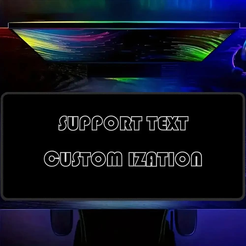 Personalised Custom Mousepad Custom Print Photo Logo Waterproof Desk Pad Extended Gaming Mouse Mat For PC