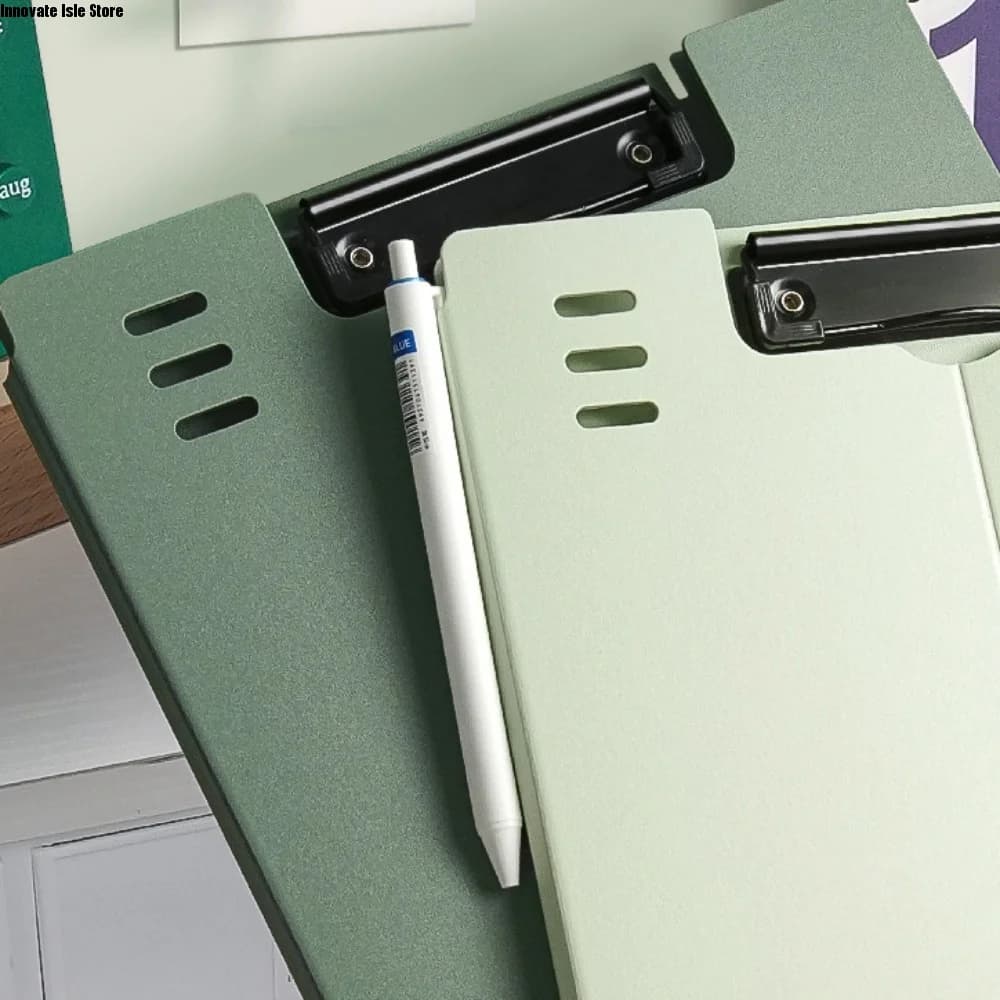 Writing Pad File Folder Clipboard Stationery Folding Memo Clip Board Multifunctional Multi-Color Stand File Folder Student