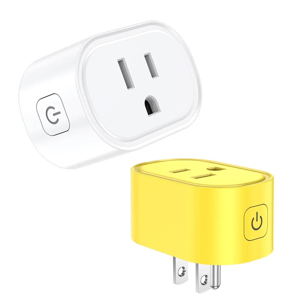 Presa Intelligente WiFi Tuya Standard USA 16A con Controllo Remoto e Monitoraggio Energetico