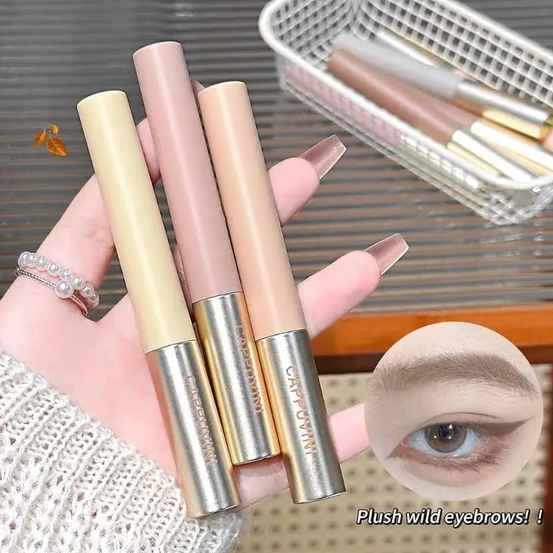 perWHB perCappuvini Eyebrow Cream with Natural Coloring, High Pigmentation, Long Lifetime, Waterproof, Natural Eyebrow Tint, Eyebrow Mascara
